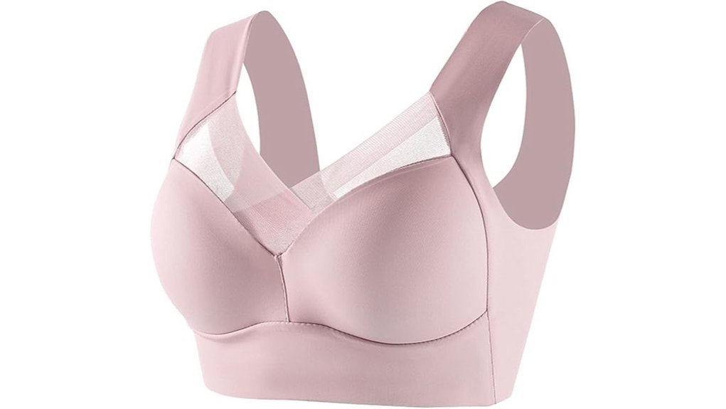 comfortable wirefree push up bra