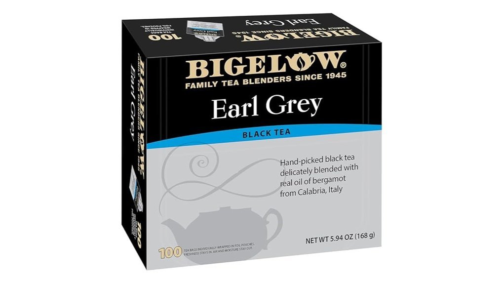 caffeinated earl grey tea