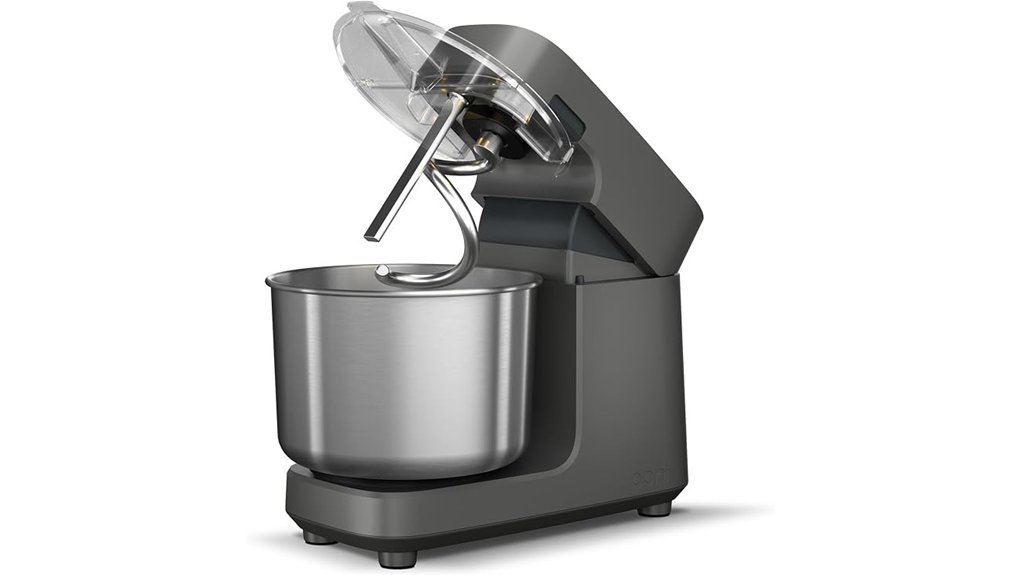 charcoal grey spiral mixer