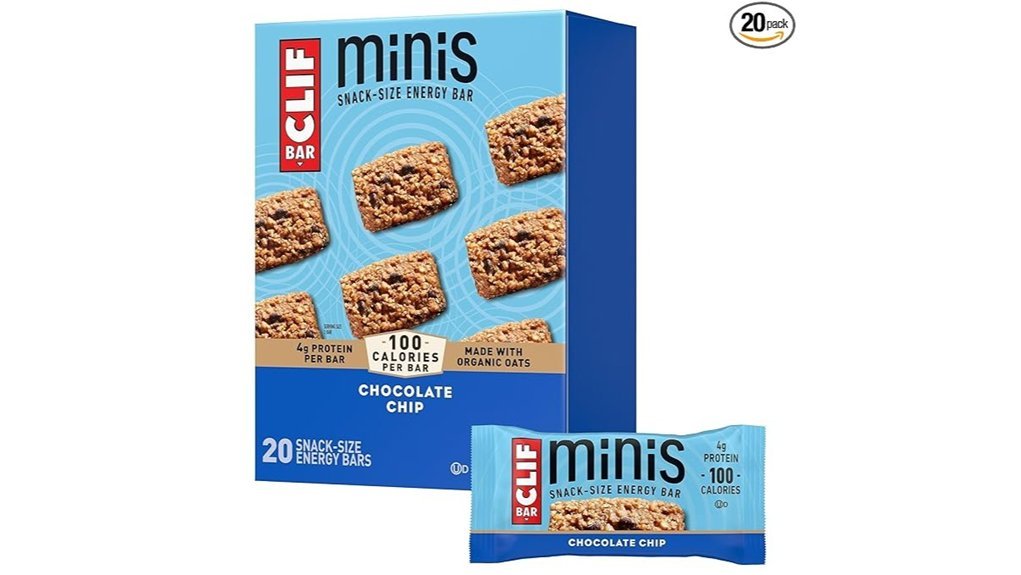 chocolate chip energy bars