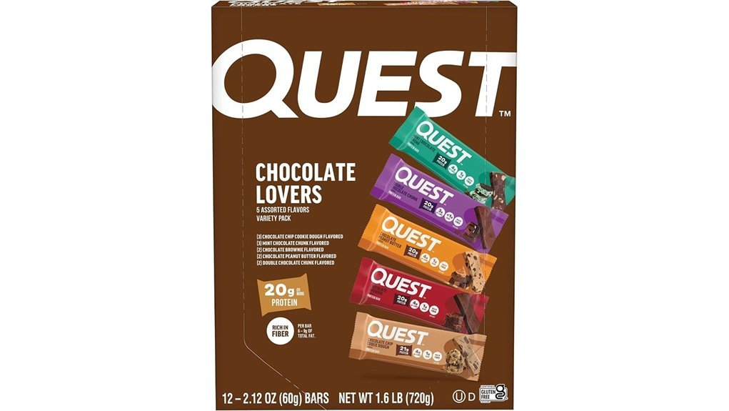 Best Tasting Protein Bars You'll Actually Crave chocolate variety protein bars