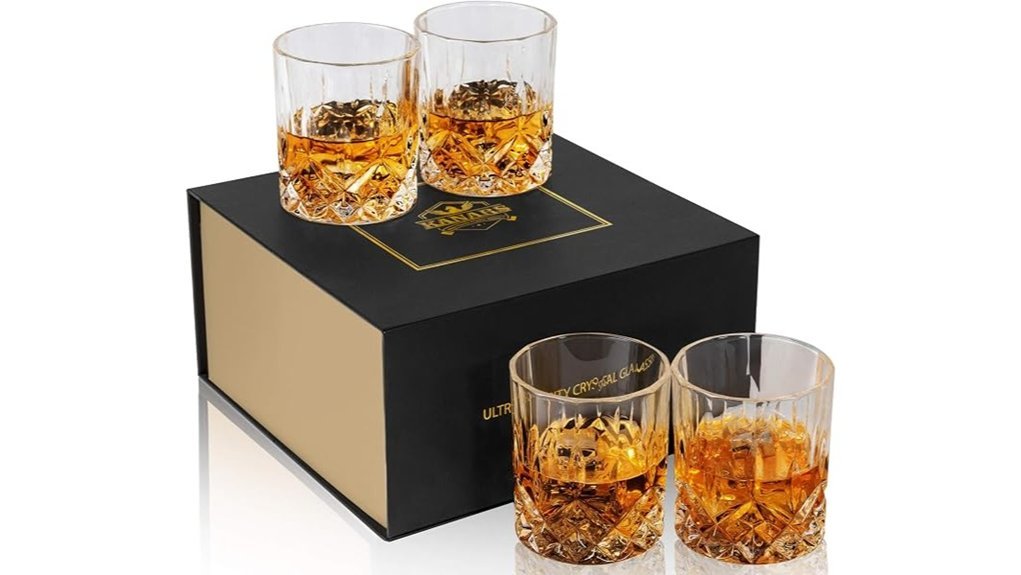 classic whiskey glass set