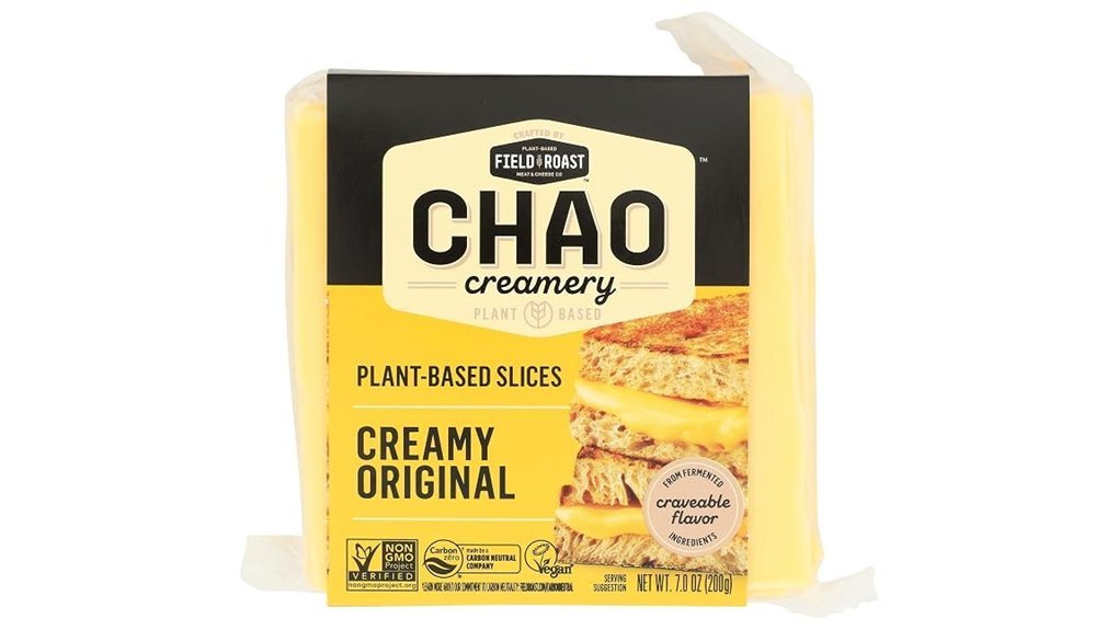 creamy vegan cheese slices