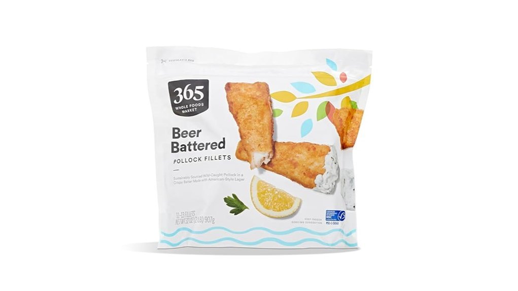 beer battered pollock fillets