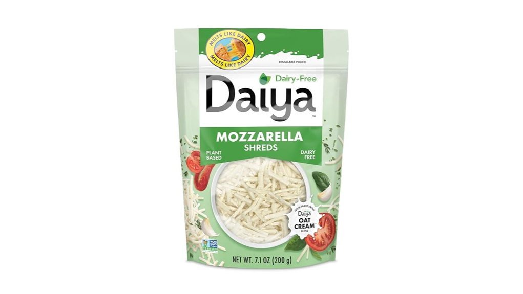 daiya mozzarella shredded cheese