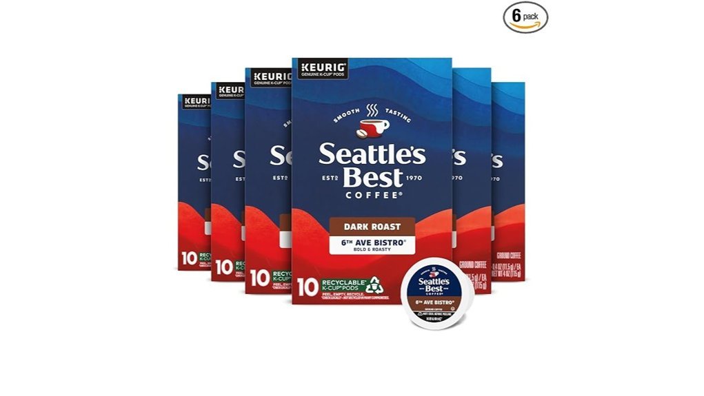 dark roast coffee pods
