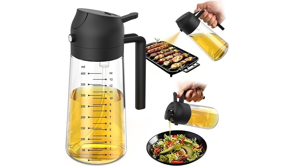 Best Kitchens That Make Every Home Feel Custom dual function oil sprayer