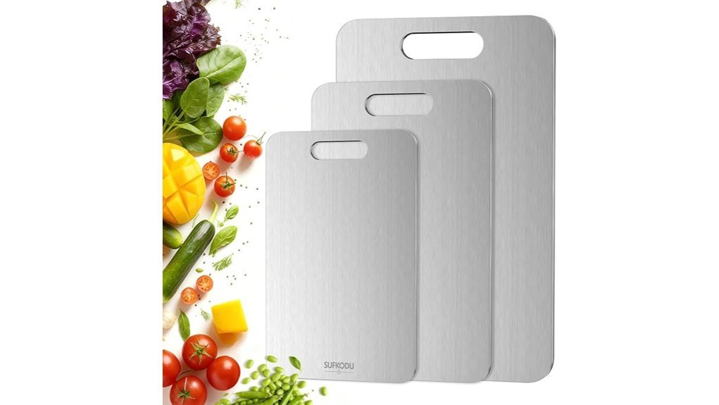 durable titanium cutting boards