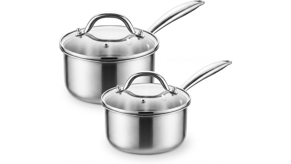 durable stainless steel cookware