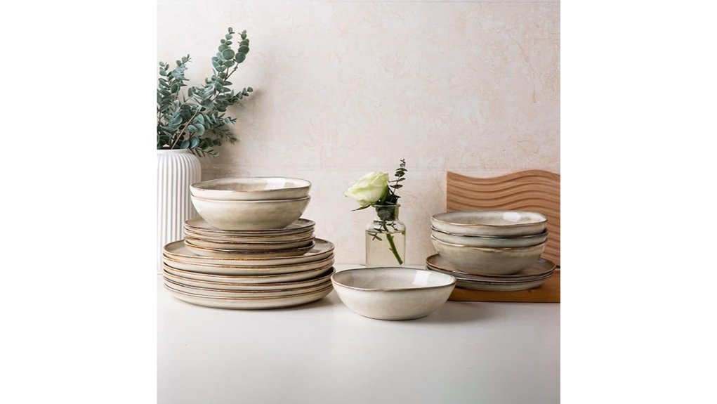 elegant dinnerware for eight