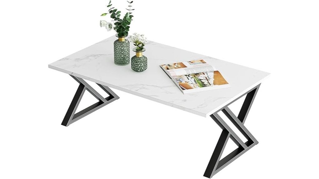 Best Marble Top Coffee Table Styles for a Luxe Living Room elegant marble top design