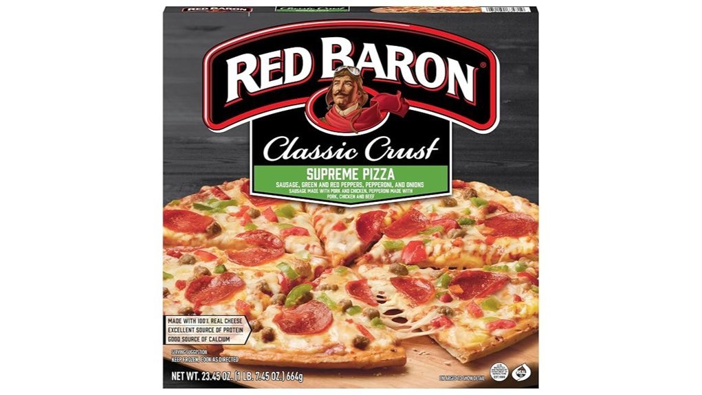 frozen classic supreme pizza