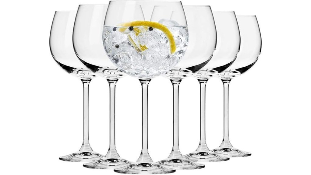 krosno gin tonic glasses