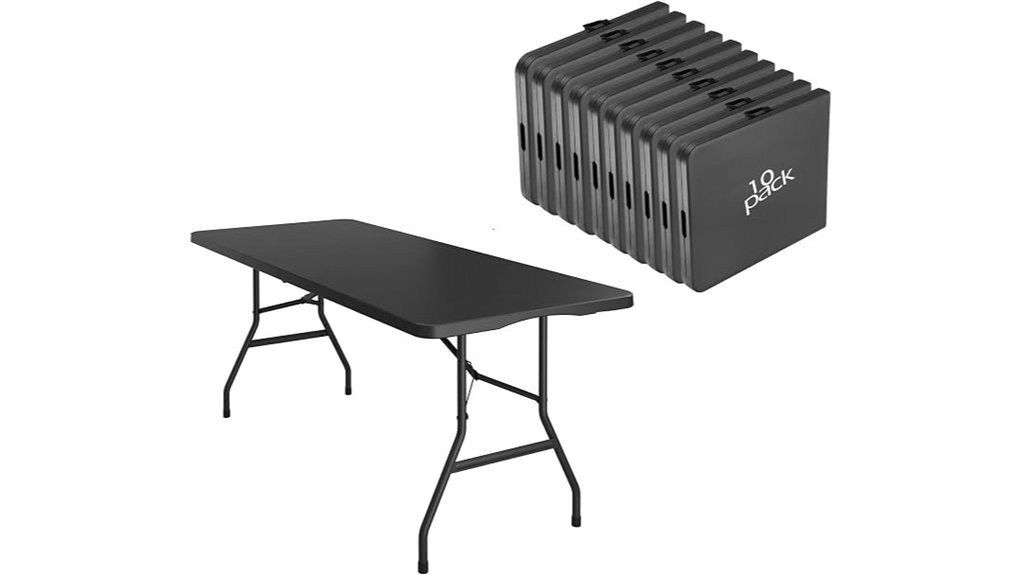 heavy duty foldable tables set