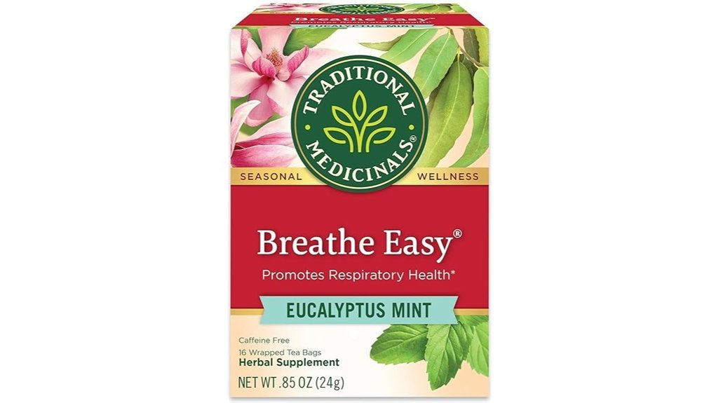 herbal tea for breathing