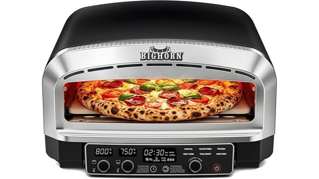 indoor pizza baking appliance