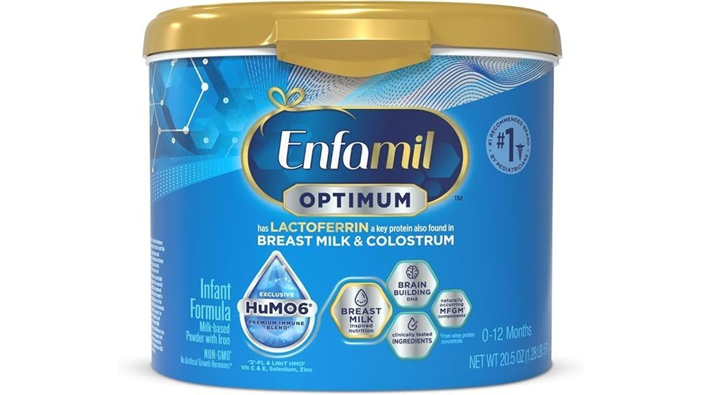 infant formula powder pack