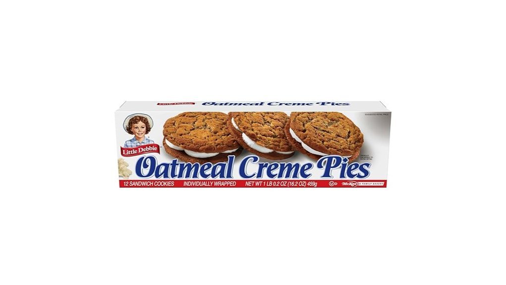 oatmeal cr me pie snack
