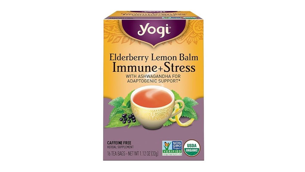 organic elderberry stress tea
