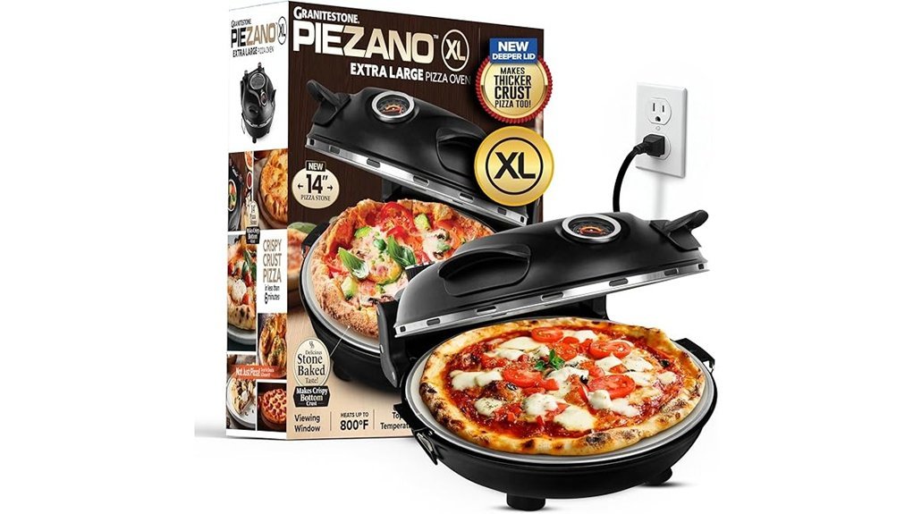 large electric pizza oven