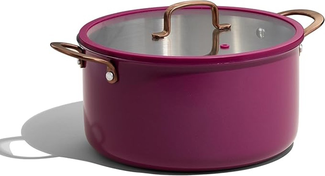 large stainless steel pot