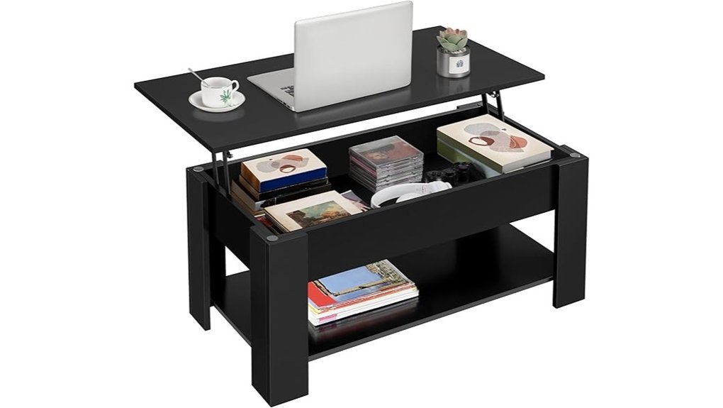 lift top storage table