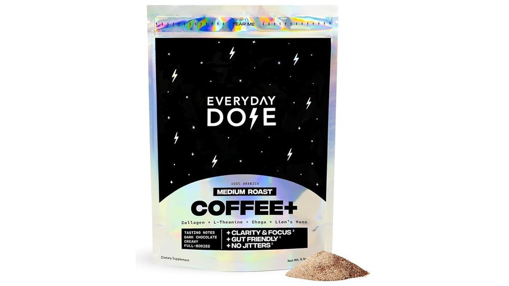 mushroom coffee with collagen