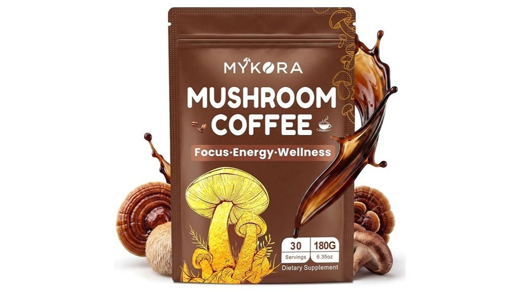 mushroom coffee with mct