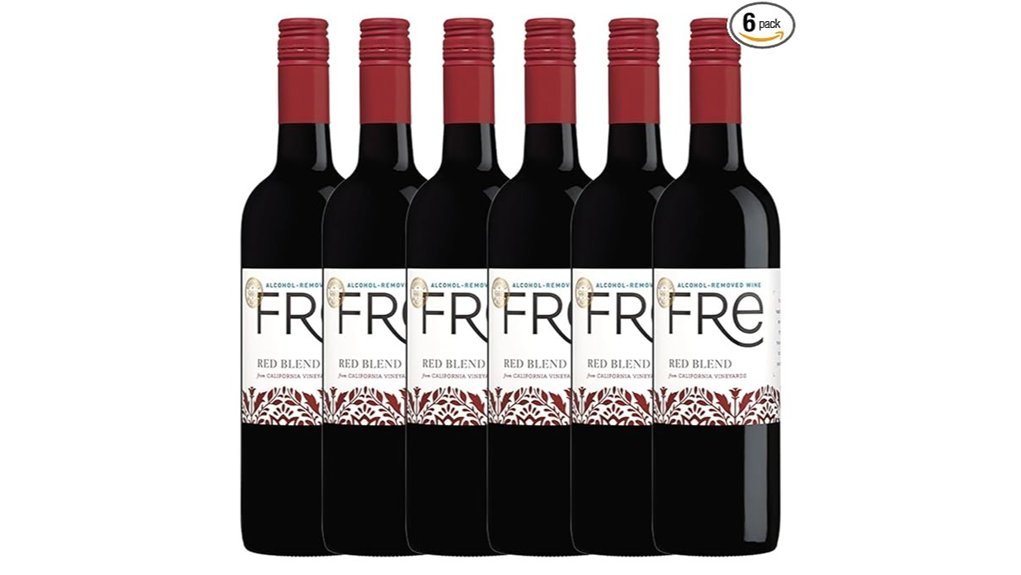 non alcoholic red wine pack