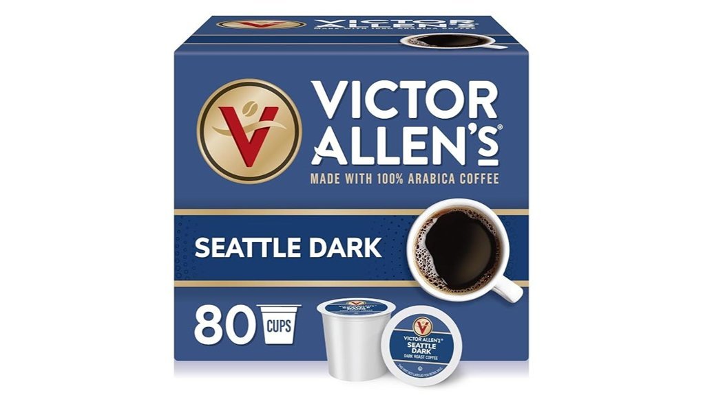 seattle dark coffee pods