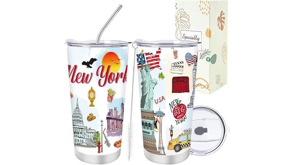 stainless steel coffee tumbler