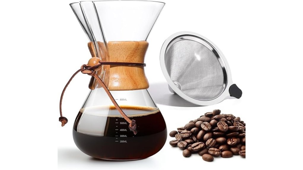 Best Pour Over Coffee Makers for a Better Morning stainless steel pour over coffee