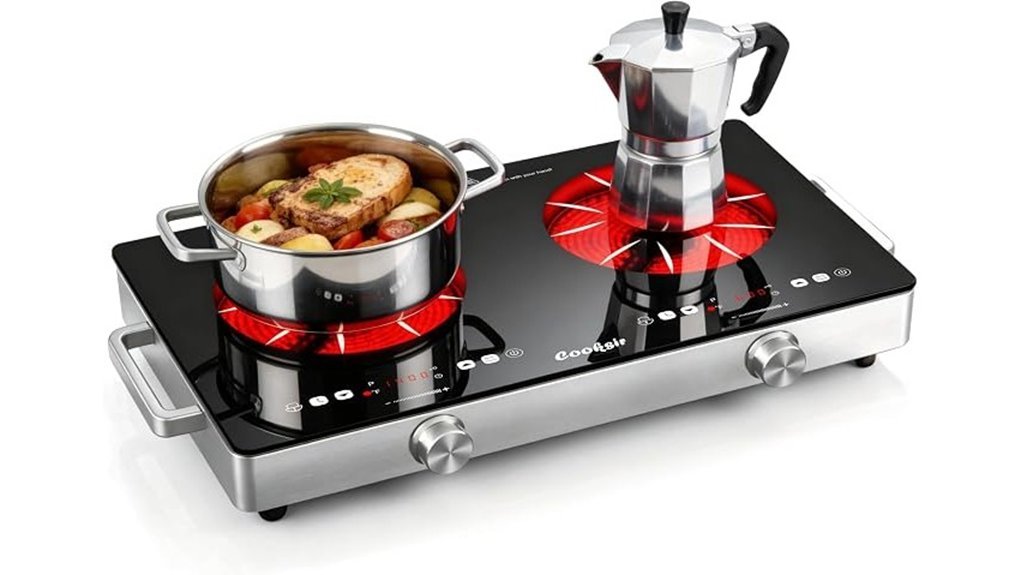 portable electric cooktop stove