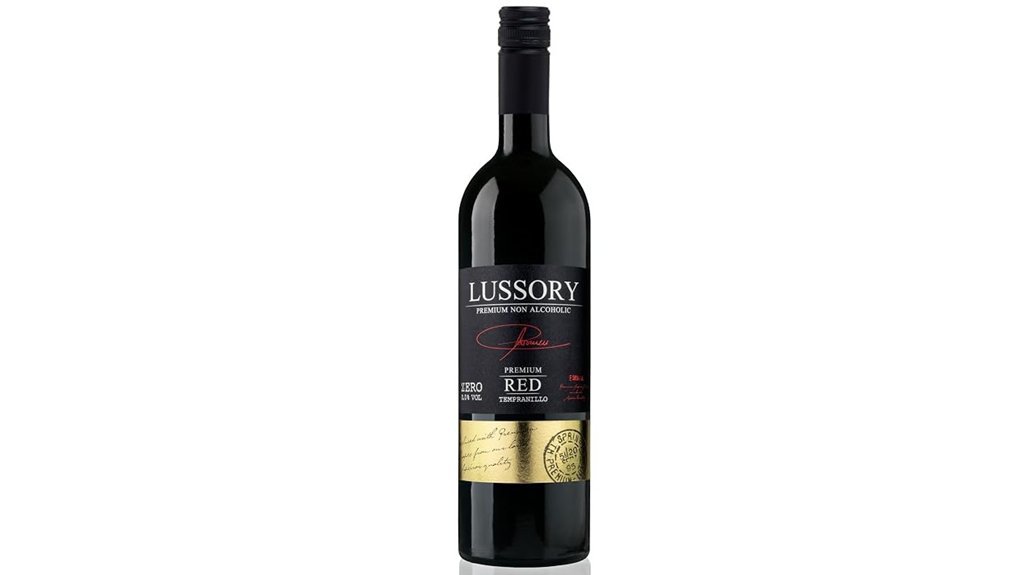 premium dealcoholized red wine