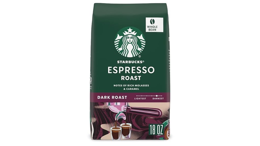 rich whole bean coffee