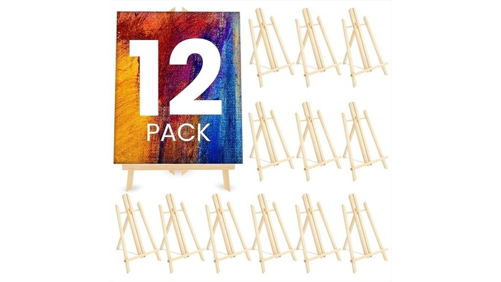 Best Paint and Sip DC Spots for a Fun Night Out wood easels 12 pack set