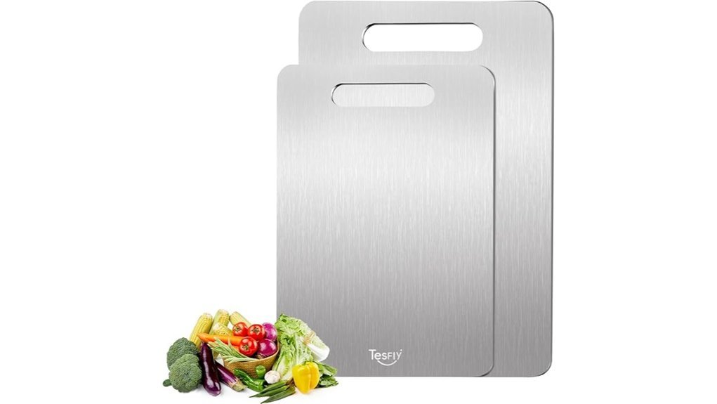 titanium cutting boards set