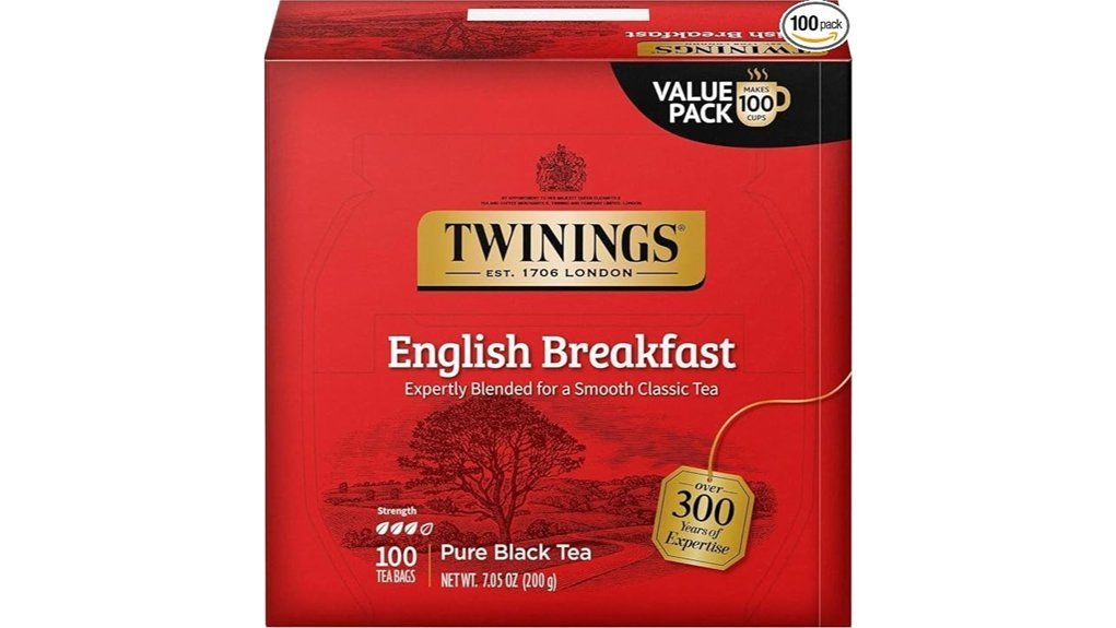 twinings english breakfast tea