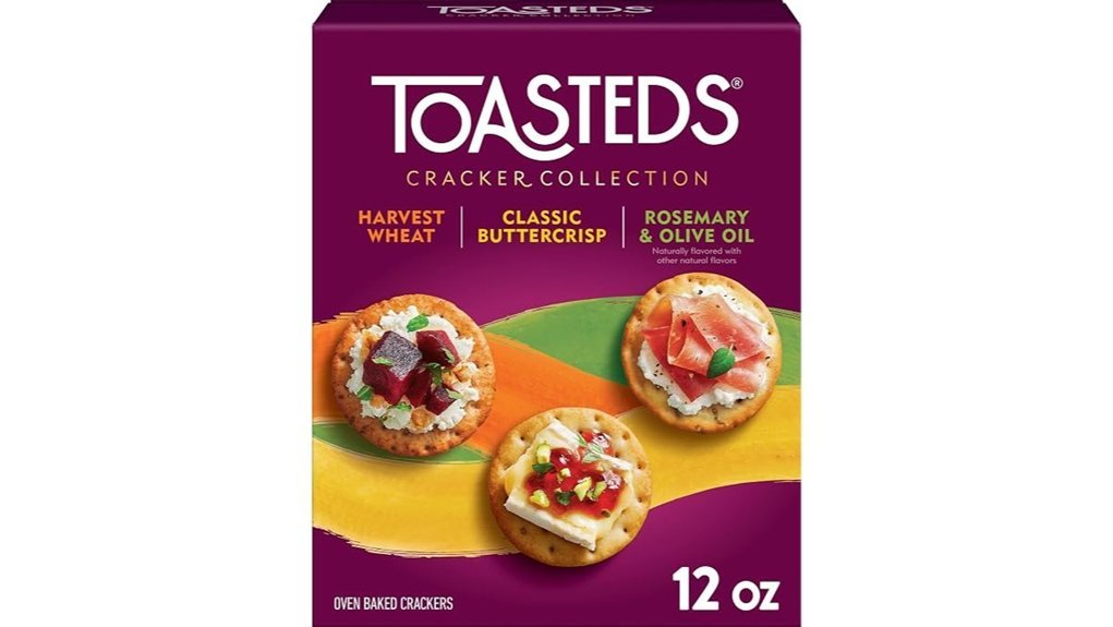 variety pack of crackers