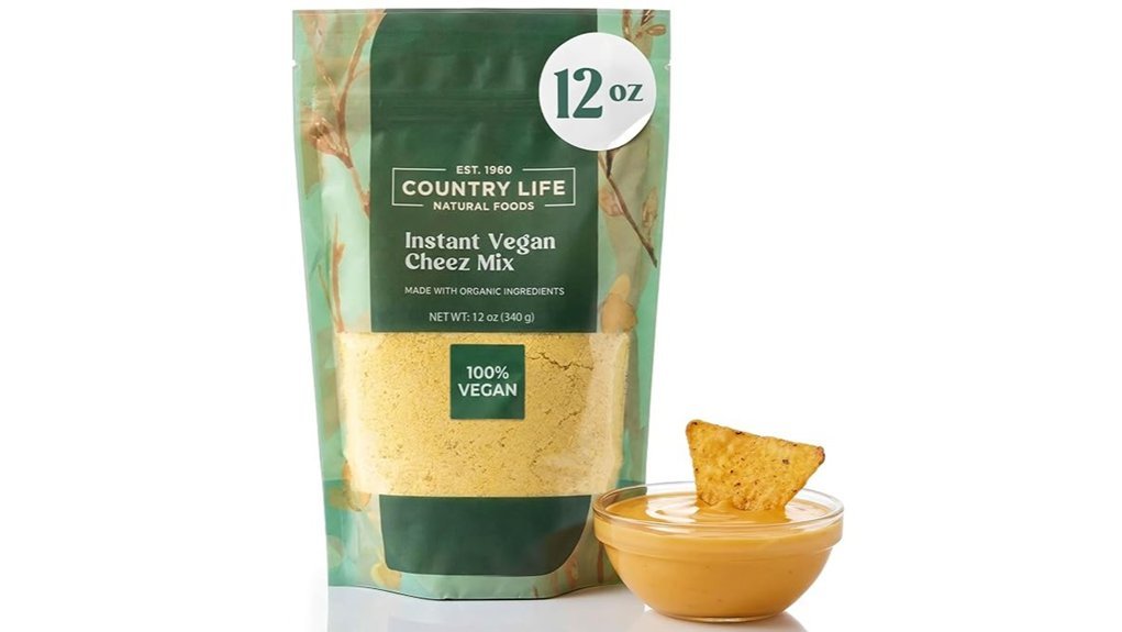 vegan cheese mix product