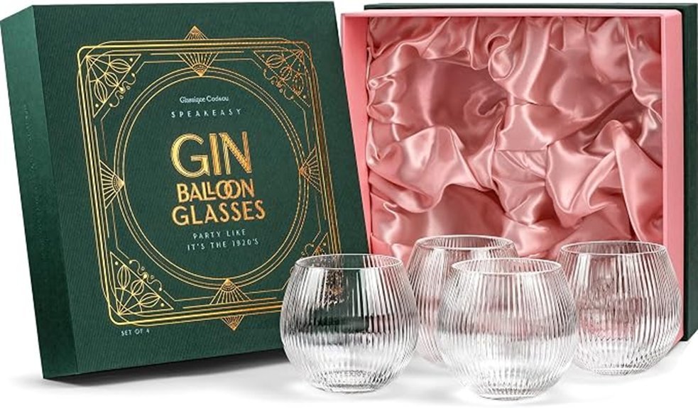 vintage art deco glasses