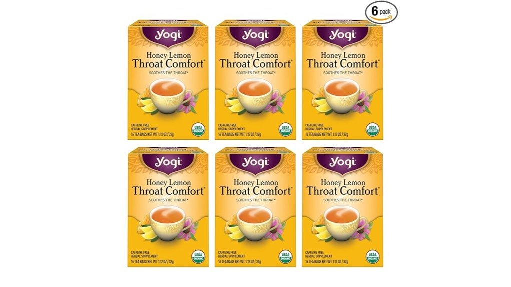 yogi honey lemon tea