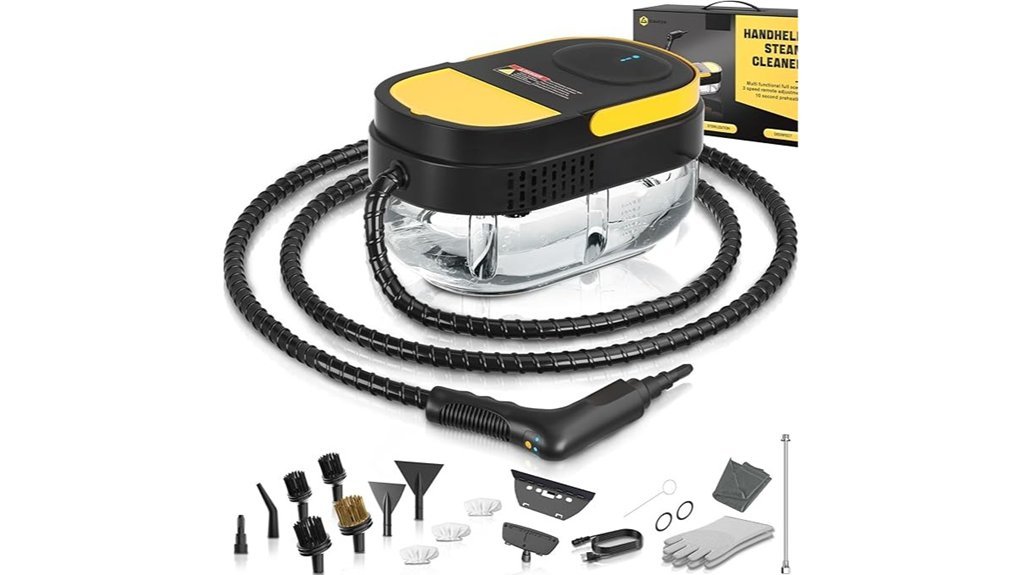 adjustable handle steam cleaner