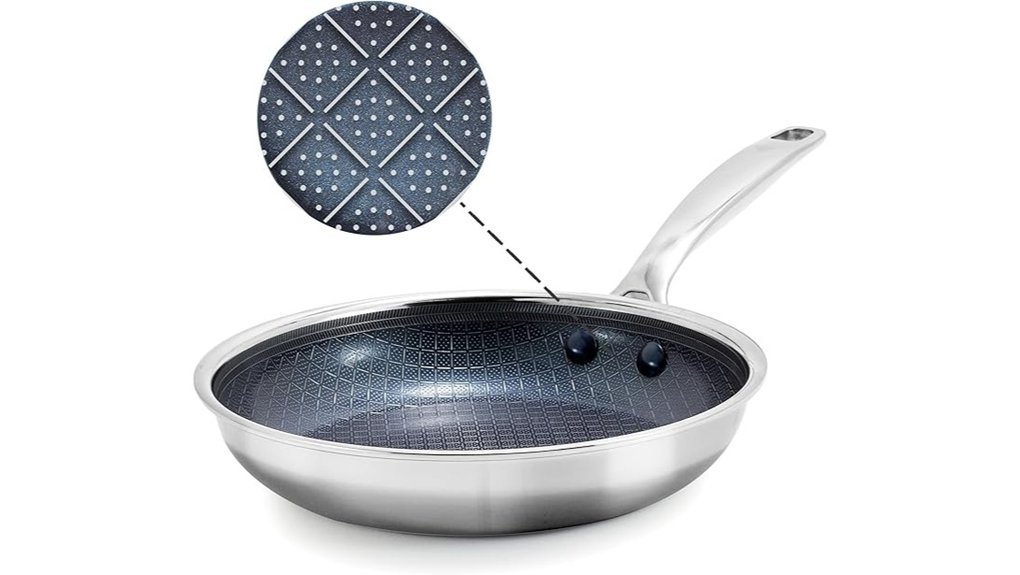 blue diamond nonstick frying pan