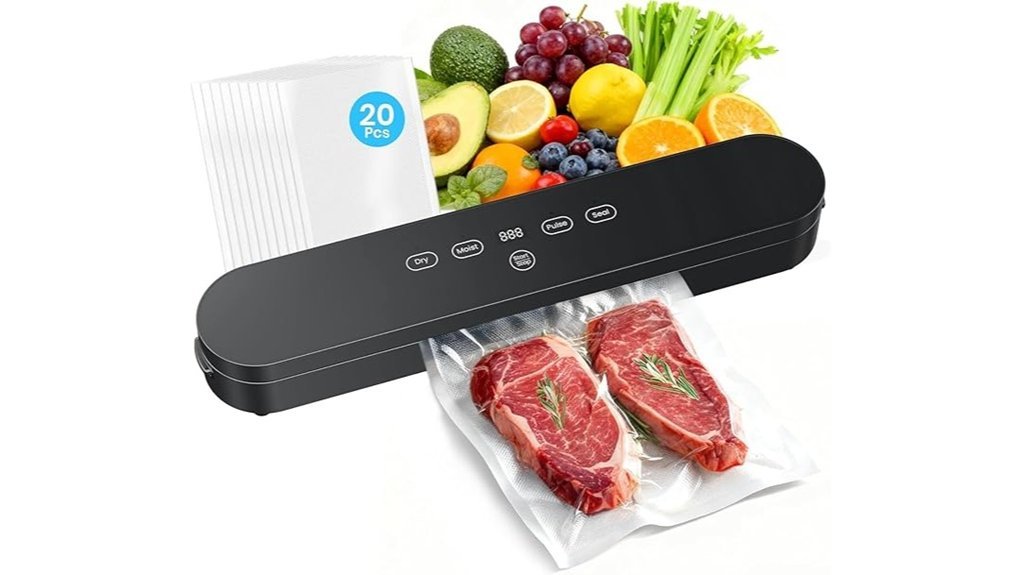 digital timer vacuum sealer