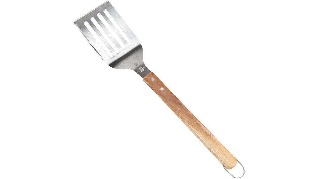 durable stainless steel spatula