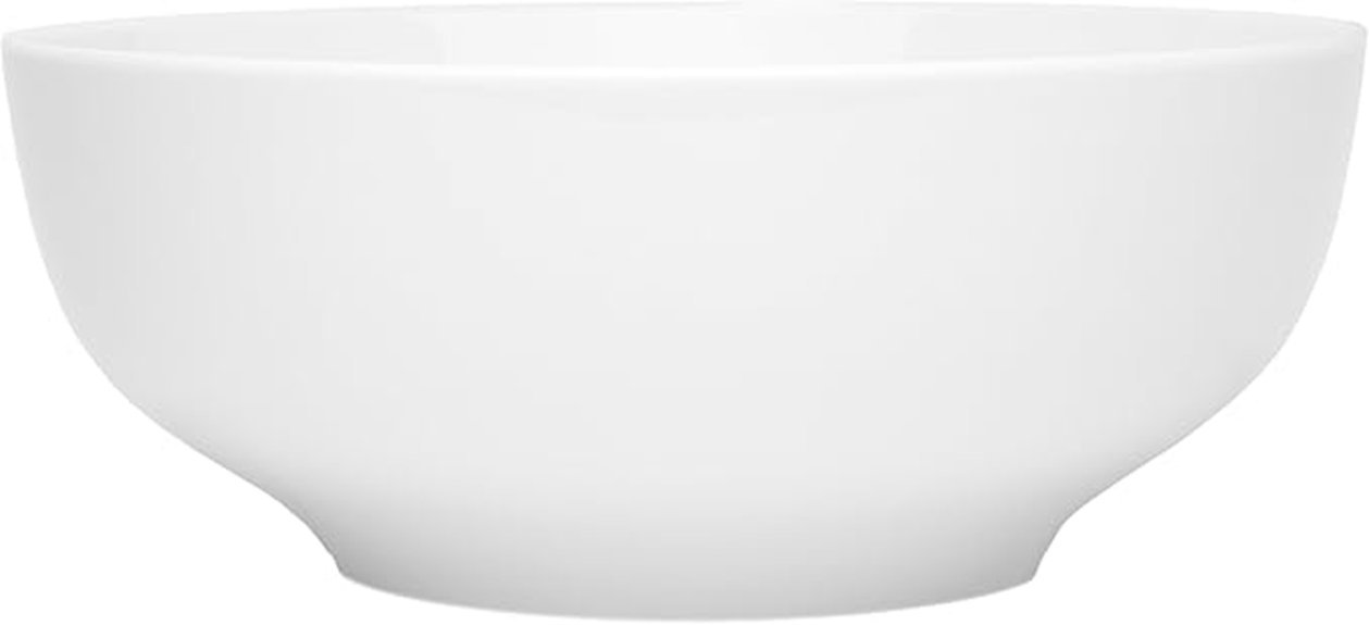 elegant ceramic serving bowl