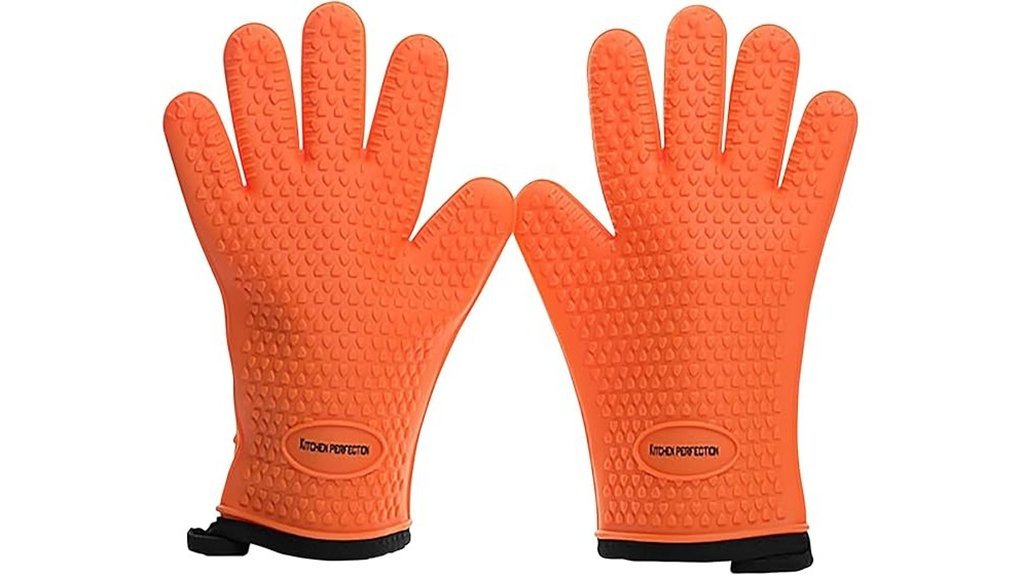 heat resistant bbq gloves