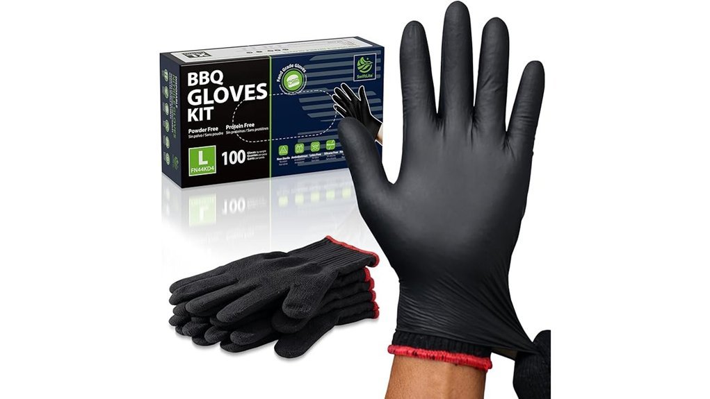 heat resistant cooking gloves