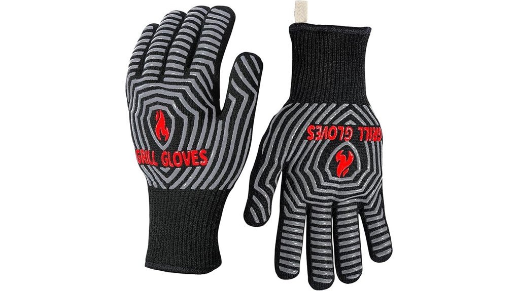 heat resistant cooking gloves